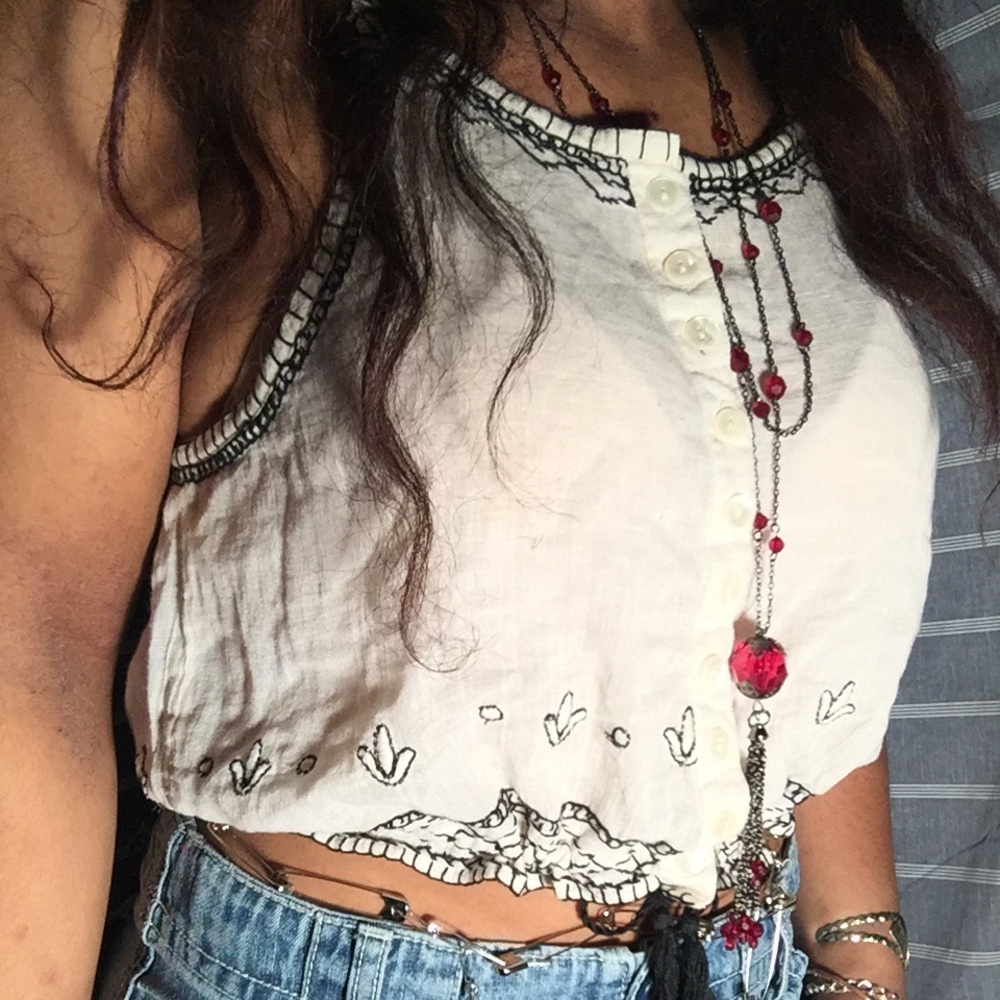 Tan tank top